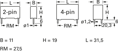 B32674D8474K000 TDK (EPCOS) Film Capacitors Image 2