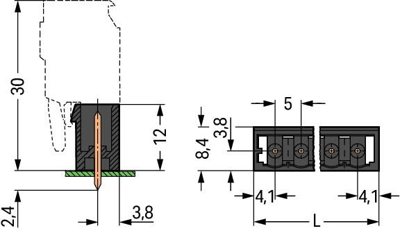 231-162/001-000/105-604 WAGO PCB Connection Systems Image 2