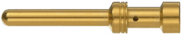 Pin contact, 0.75-1.0 mm², AWG 18, crimp connection, gold-plated, 1651430000