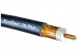 Coax RF cable, 50 Ω (50R), black, Hybrid wire with aluminium core and copper sheath