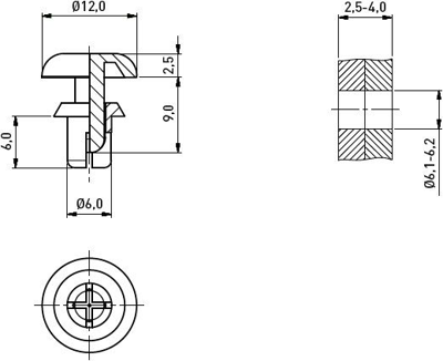 072.21.640 Ettinger Rivets, Dowels Image 2