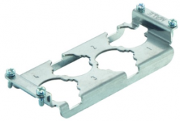 Holding frame, size 24B, die-cast aluminum, screw locking, 09110009941