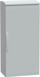 Control cabinet, (H x W x D) 1000 x 500 x 320 mm, IP44, polyester, light gray, NSYPLAT1053G