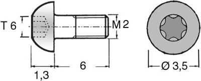 001.53.121 Ettinger Screws, Threaded Rods Image 2