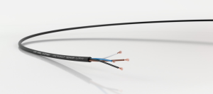 PVC sensor line UNITRONIC SENSOR LifYY 4 x 0.25 mm², unshielded, black