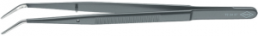 ESD precision tweezers, uninsulated, antimagnetic, stainless steel, 155 mm, 92 34 37