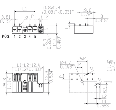 1089610000 Weidmüller PCB Connection Systems Image 3