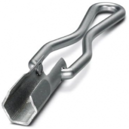 Open-end socket wrench, 15 mm, 175 mm, 86 g, steel, galvanized, 1641992