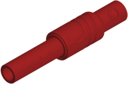 4 mm jack, screw connection, 0.5-1.5 mm², CAT III, red, KUN S RT