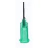Dispensing tip, (L) 38.1 mm, green, Gauge 18, Inside Ø 0.84 mm, 918150-TE, package with 50 pieces