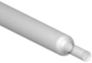 Heatshrink tubing, 2:1, (1.6/0.8 mm), fluoropolymer, transparent
