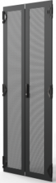 Varistar CP Double Steel Door, Perforated, 3-PointLocking, RAL 7021, 42 U, 2000H, 800W