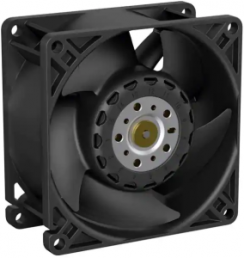 DC axial fan, 48 V, 80 x 80 x 38 mm, 204 m³/h, 71 dB, ball bearing, ebm-papst, 8315100163