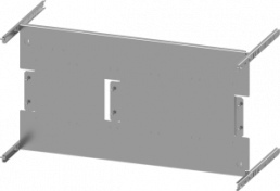 SIVACON S4 mounting panel 3VA20 (100 A), 3-pole, 8US setup, H:400 mm W: 800 mm