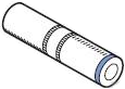 Butt connector, uninsulated, 22 mm², AWG 4, 66.55 mm
