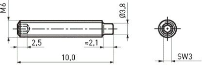 001.10.645 Ettinger Screws, Threaded Rods Image 2