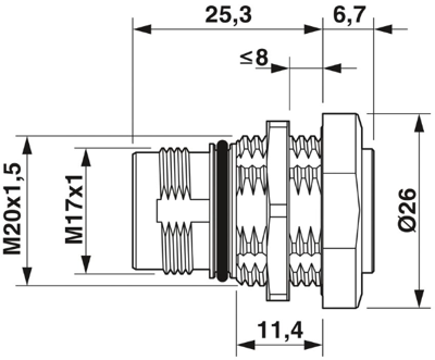 1613547 Phoenix Contact Other Circular Connectors Image 2
