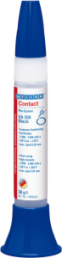 Cyanoacrylate adhesive 30 g syringe, WEICON CONTACT VA 250 BLACK 30 G