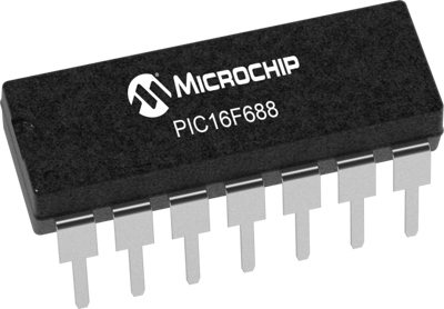 PIC16F688-I/P Microchip Microcontrollers