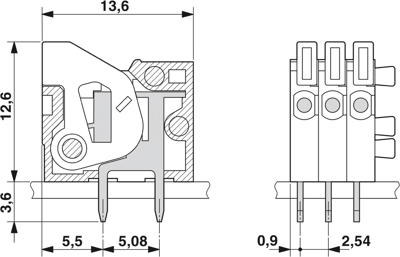 1700224 Phoenix Contact PCB Terminal Blocks Image 2
