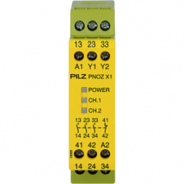Monitoring relays, safety switching device, 3 Form A (N/O) + 1 Form B (N/C), 6 A, 24 V (DC), 24 V (AC), 774300