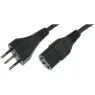 BR/3-H05VVF3G100-C13/2,50M SW9005 FELLER Power Cords