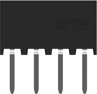 2314876-4 TE Connectivity PCB Connection Systems Image 4