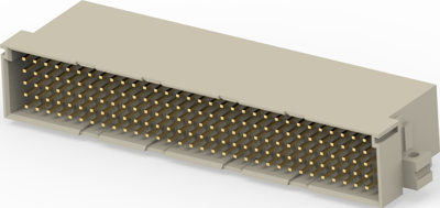 384298-E ERNI DIN PCB Connectors Image 1
