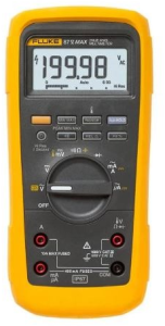 TRMS digital multimeter FLUKE-87V-MAX, 10 A(DC), 10 A(AC), 1000 VDC, 1000 VAC, 10 pF to 999 mF, CAT III 1000 V, CAT IV 600 V