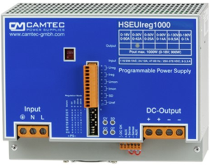 Power supply, programmable, 0 to 30 VDC, 42 A, 1000 W, HSEUIREG10001.030PS
