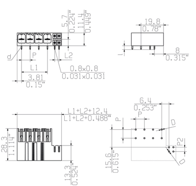 1157040000 Weidmüller PCB Connection Systems Image 3