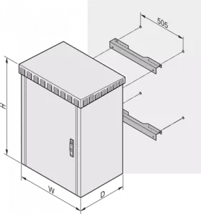 21249-017 SCHROFF Accessories for Enclosures