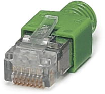 Plug, RJ45, 8 pole, 8P8C, Cat 5e, IDC connection, 2744571