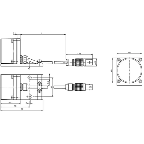 70166663-100016 PEPPERL+FUCHS Proximity Switches, Reed switches Image 2