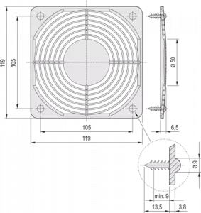 21102-014 SCHROFF Accessories for Enclosures