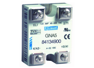 Solid state relay, 90-280 VAC, zero voltage switching, 25 A, THT, 84134911
