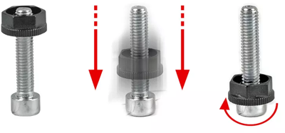 BYB-3-16H9880 by.B Nuts, Washers, Rings Image 2