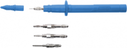 Test probes kit, socket 4 mm, 1 kV, blue, SET SPS 2040 / BL