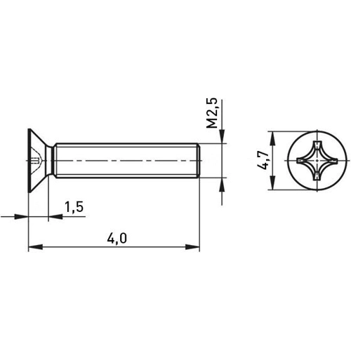 001.12.208 Ettinger Screws, Threaded Rods Image 2
