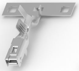 Receptacle, 0.5 mm², AWG 20, crimp connection, tin-plated, 1326032-2