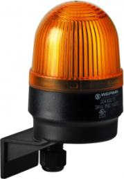 Flashing lamp, Ø 58 mm, yellow, 115 VAC, IP65