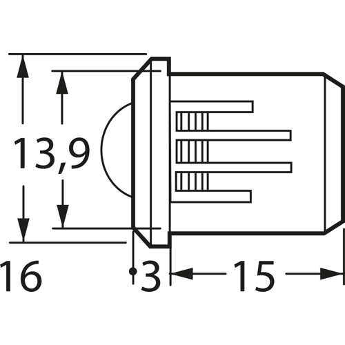 RTF.1090 Mentor LED Spacer Image 2