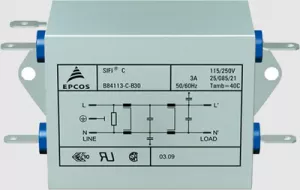 B84115E0000B030 TDK (EPCOS) Interference suppression filter