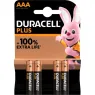 PLUS-AAA K4 Duracell Round Cells, 9V Blocks