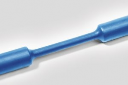 Heatshrink tubing, 2:1, (3.2/1.6 mm), polyolefine, cross-linked, blue