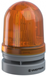 LED signal light with acoustics, Ø 85 mm, 110 dB, 3300 Hz, yellow, 12-24 V AC/DC, 461 320 70