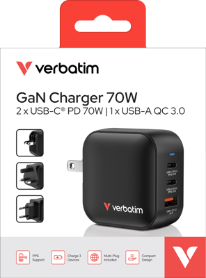 32229 Verbatim USB Chargers Image 1