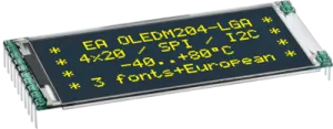 EA OLEDM204-LGA DISPLAY VISIONS OLED Displays