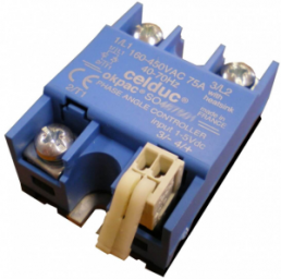 Solid state relay, 0-10 VDC, 160-450 VAC, 75 A, screw mounting, SO367001