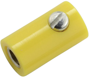 2.8 mm jack, screw connection, 0.05-0.25 mm², yellow, 717722